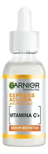 Garnier Sérum anti manchas Express Aclara 30 ml (sérums y cremas), foto de la publicación en Mercado Libre