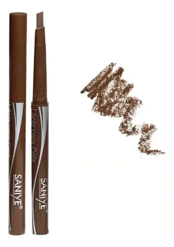 Saniye Lápiz de cejas retráctil waterproof microblading café (lápices y geles de cejas), foto de la publicación en Mercado Libre