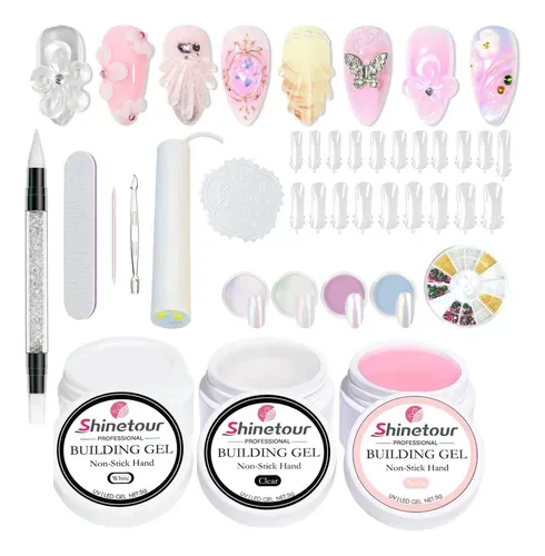 SHINETOUR Kit de gel sólido constructor para esculpir (gel y polygel), foto de la publicación en Mercado Libre