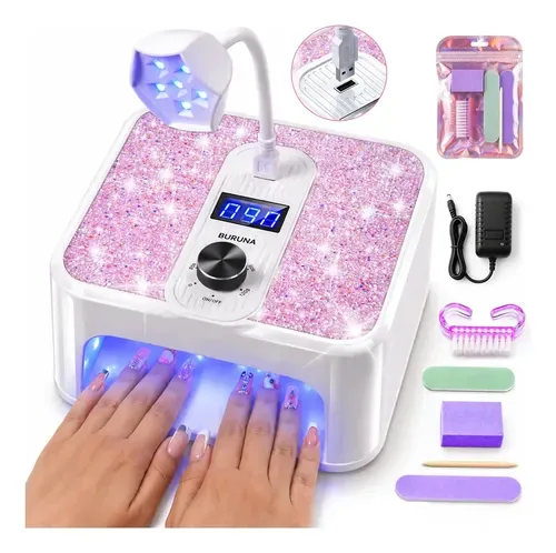Buruna Lámpara UV/LED 288W con sensor (lámparas y herramientas), foto de la publicación en Mercado Libre