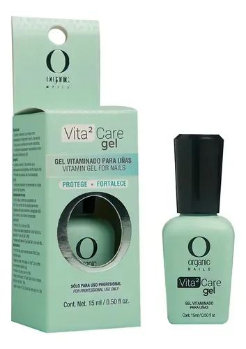 Organic Nails Fortalecedor de uñas Vita Care Gel 15 ml (cuidado de uñas), foto de la publicación en Mercado Libre