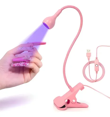 Kean Mini lámpara UV/LED cuello de cisne USB (lámparas y herramientas), foto de la publicación en Mercado Libre