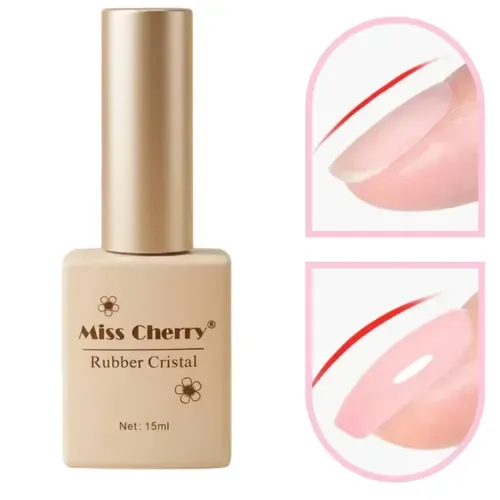 Miss Cherry Base rubber transparente Miss Cherry 15 ml (bases rubber), foto de la publicación en Mercado Libre