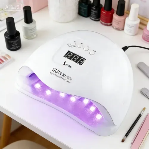 Lagom Lámpara UV/LED 160W curado en 10 s (lámparas y herramientas), foto de la publicación en Mercado Libre