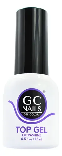GC Nails Top coat Novamore para gel semipermanente 21 días (gel y polygel), foto de la publicación en Mercado Libre